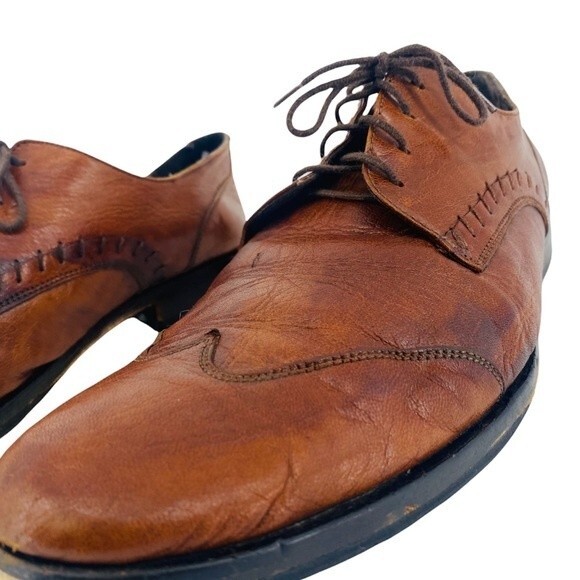 Bed Stu Mens Brown Leather Handmade Oxfords main image 10